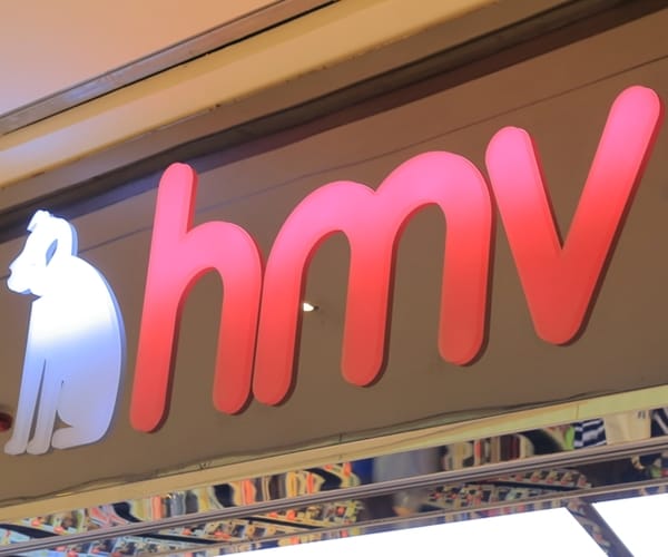 hmv corporate logo symbol