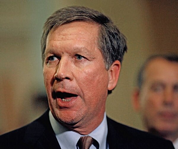 Ohio Gov. John Kasich Says Family Worth between $9M and $22M