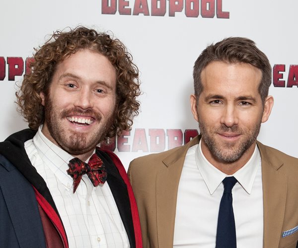 T.J. Miller and Ryan Reynolds