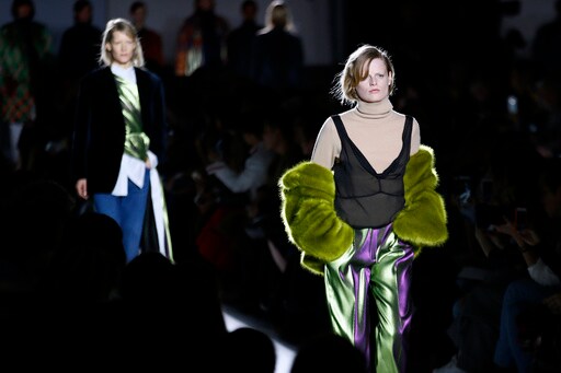 Dizzying Patterns, Deconstruction, Celebs Hit Paris Runways