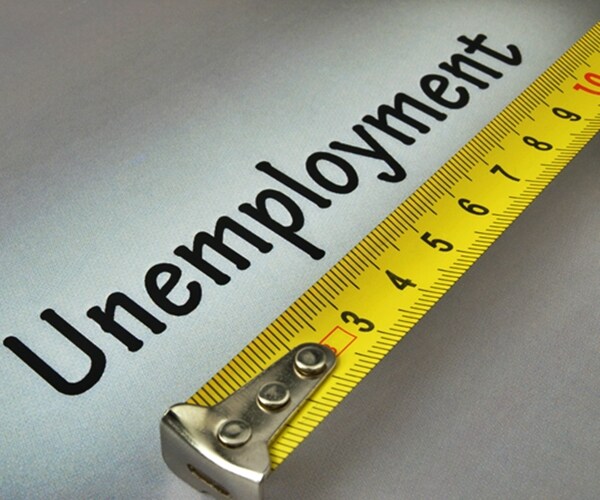  measure unemployment with yellow and black tape measure