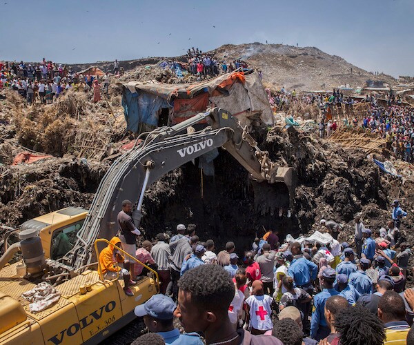 Garbage Landslide in Ethiopia Kills 46, Dozens Missing