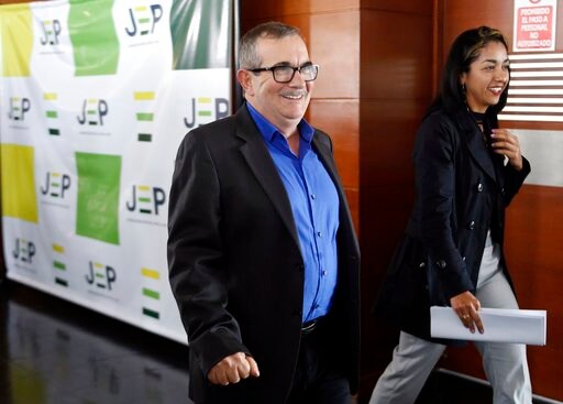 Ex-rebels Leaders Appear before Colombia's Peace Tribunal