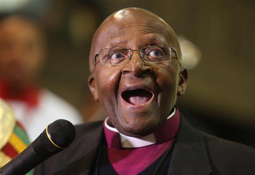 South Africa's Tutu Celebrates 40 Years of Service as Bishop