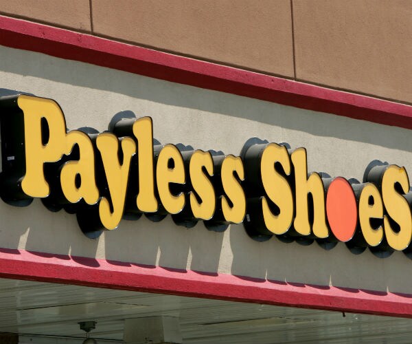 payless shoe store sign