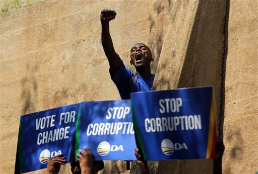 South Africa: Opposition Supporters March against President