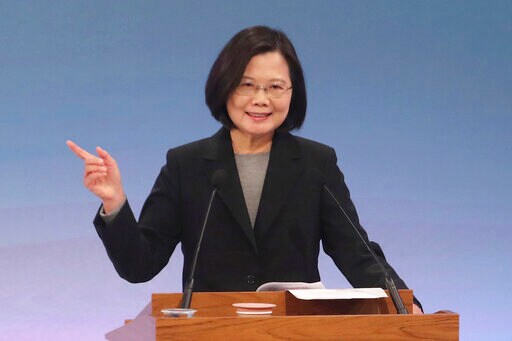 Taiwan President: Island's Democracy under Threat from China