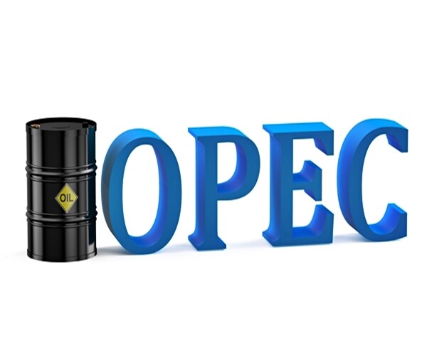 oil barrel next to opec logo