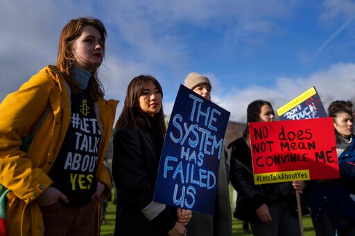 #MeToo Protest in Amsterdam after Allegations at TV Show