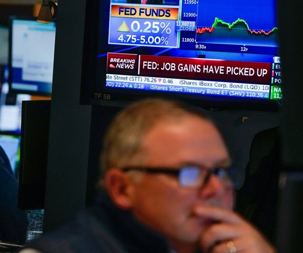 Dow Sheds 530 Points, on Fed's Inflation Battle
