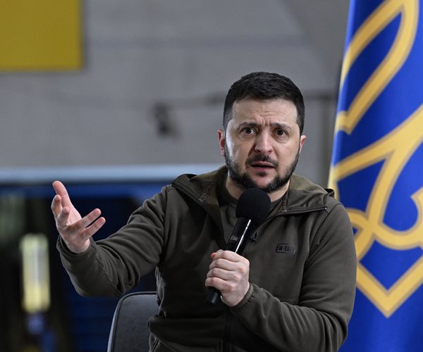 Ukraine's Zelenskyy Imposes Sanctions on Putin and His Allies