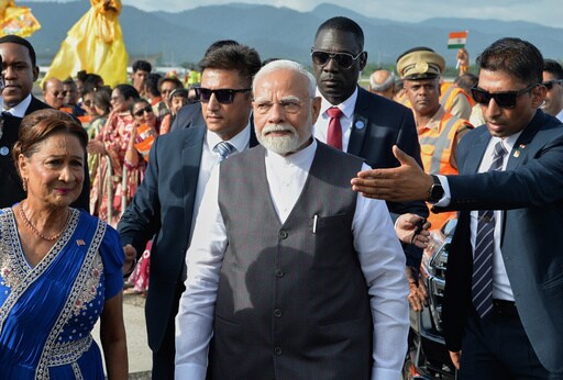 India's Leader Promises Trade and Investment in a Visit to Trinidad and Tobago