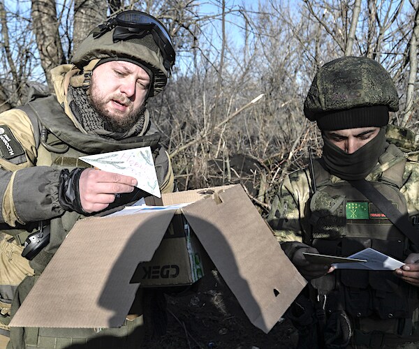 russia's RIA military correspondent Rostislav Zhuravlev looks at letters in the ukraine war