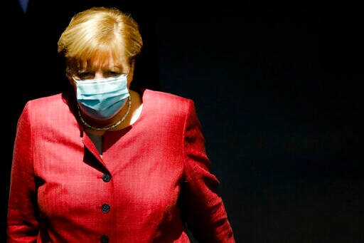 Germany's Merkel Defends Government Record During Pandemic