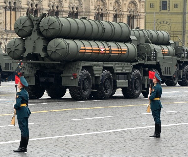 Russian S-400 anti-aircraft missile systems