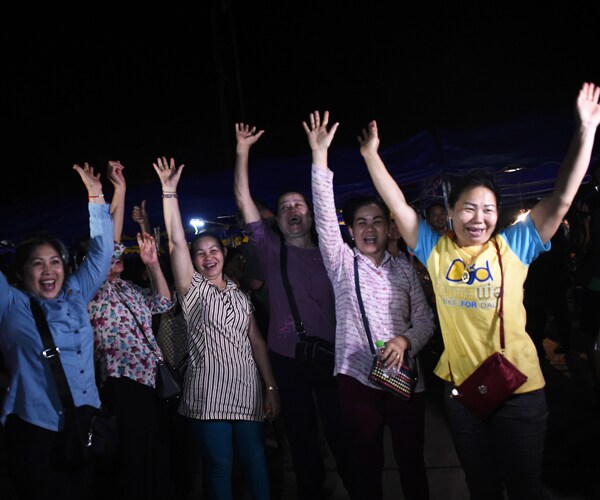 Movie on Thai Cave Rescue Already in Works; Producers on Location for Happy Ending