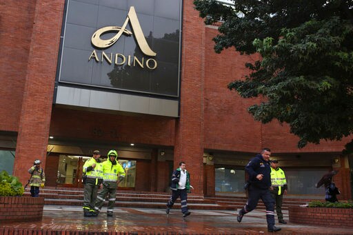 The Latest: Death Toll Rises to 3 in Blast at Colombia Mall