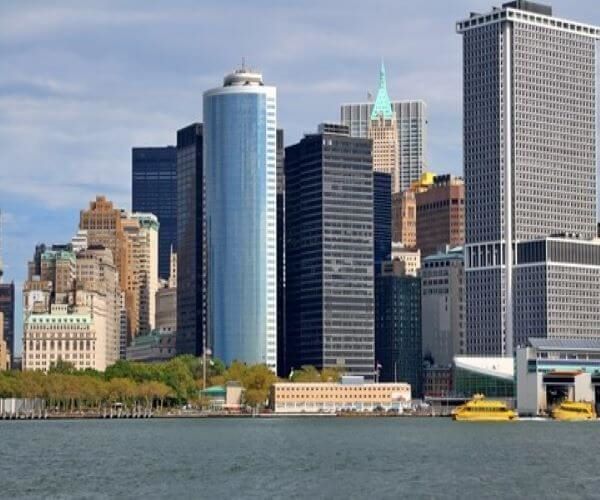 NYC financial district