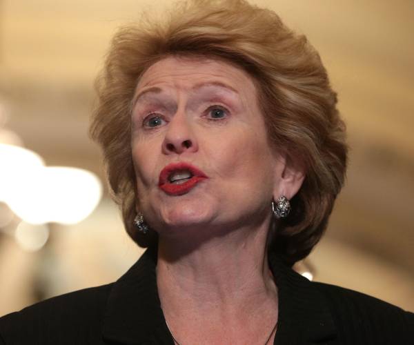 Dem Sen. Stabenow Dons RBG While Voting No to Proceed Barrett's Confirmation
