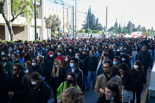 Minor Clashes at Marches Honoring Greek Youth Shot by Police