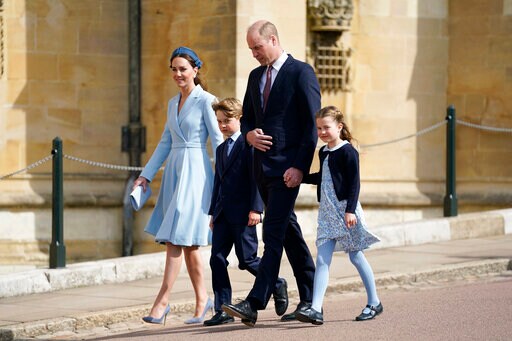 William and Kate Lead Royals at Easter Service; Queen Absent