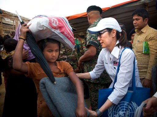 Hollywood Star Yeoh Calls Rohingya Condition 'despicable'