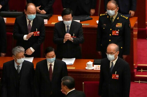 Hong Kong Police Stop Activists from Joining Women's March