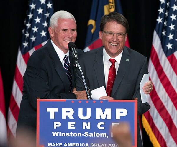 N.C. Gov. Tries to Ride Trump's Coattails