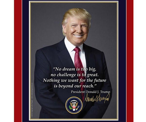 Trump Inauguration Poster With Typo Causes Much Ado Over 'to'