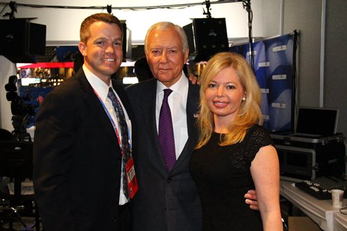 Sen. Orrin Hatch With Newsmax Correspondents 