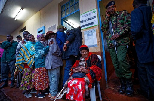 The Latest: Kenyan President Votes, Vows to Promote Unity