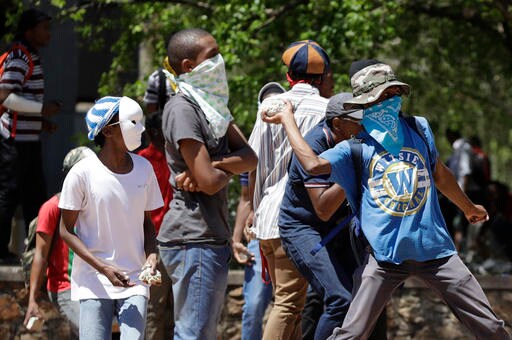 South African Campus Hit by Second Day of Student Unrest