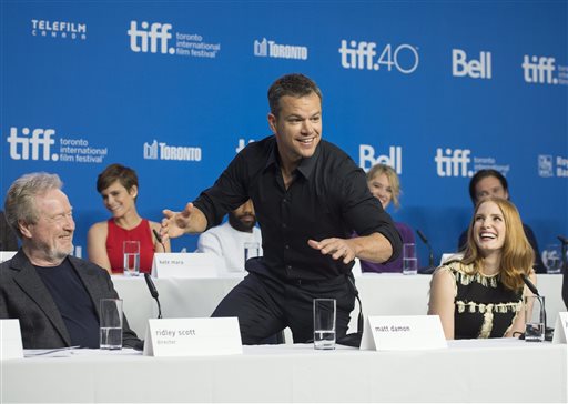 'The Martian' Blasts off at Toronto Film Festival