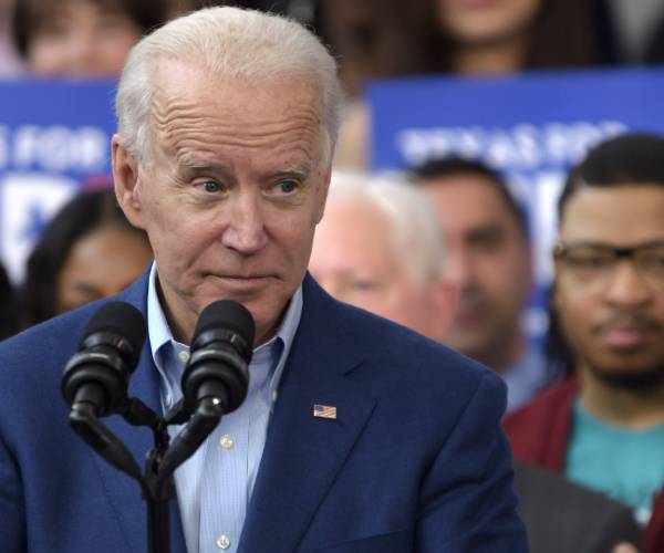 Biden, Aiming at Trump, Says He Won't Use Military as 'Prop'