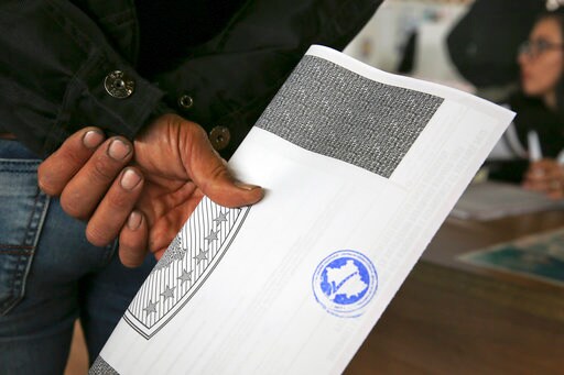 The Latest: Kosovo Exit Poll: Ex-rebels First in Election