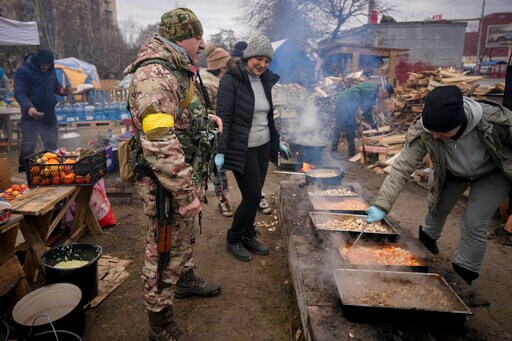 'Yes, we Need Hands': Kitchen Pops up in Ukraine's Capital