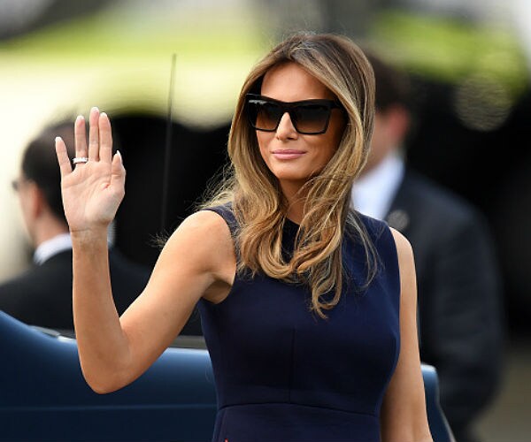 Report: Melania Urged Trump to Stay Mum on Omarosa