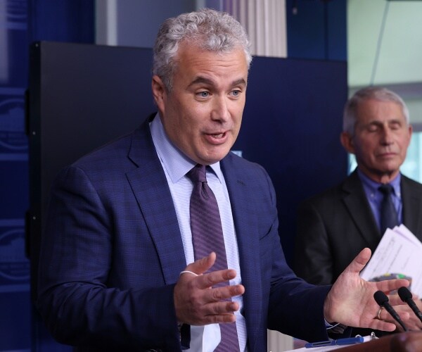 jeff zients speaks to the press