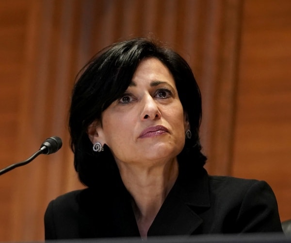 rochelle walensky sits in hearing