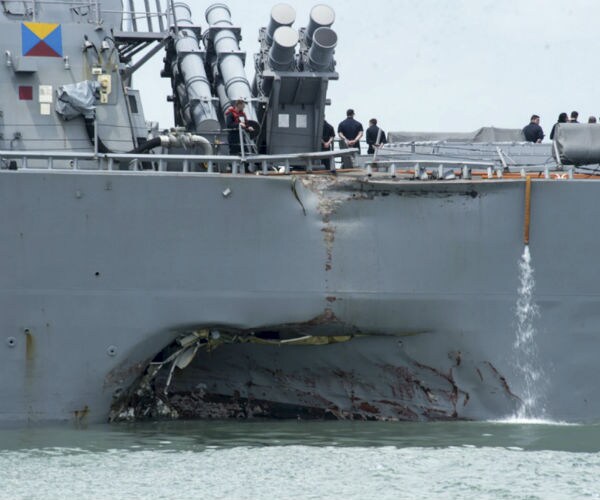 Navy Recommends Robots After Warship Collisions 