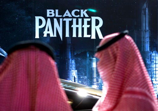 First Saudi Cinema Opens with Popcorn and 'Black Panther'