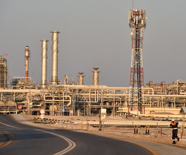 an oil processing facility in saudi arabia