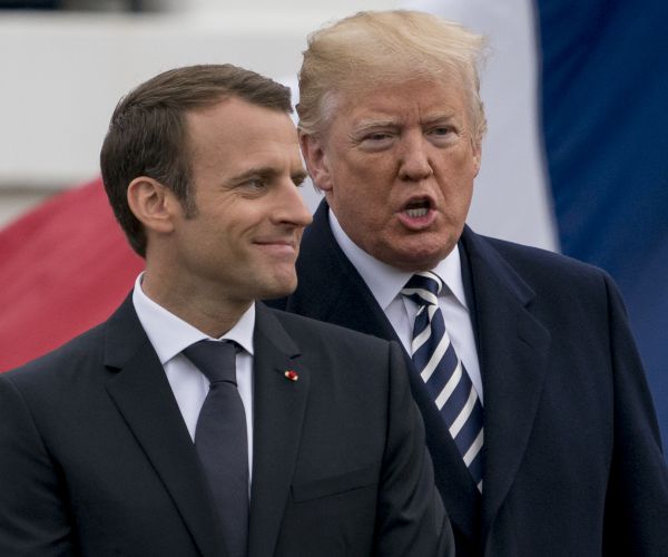 Macron Says He Thinks Trump Will Pull Out of Iran Nuclear Deal