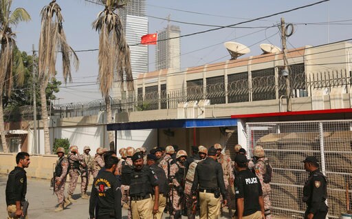 The Latest: Pakistan PM Condemns Attack on Chinese Consulate