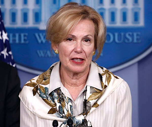 Deborah Birx delivers remarks during the daily coronavirus white house task force briefing