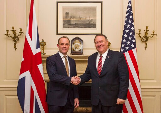 Post-Brexit Trade Deal, Huawei Top Pompeo Agenda in Britain