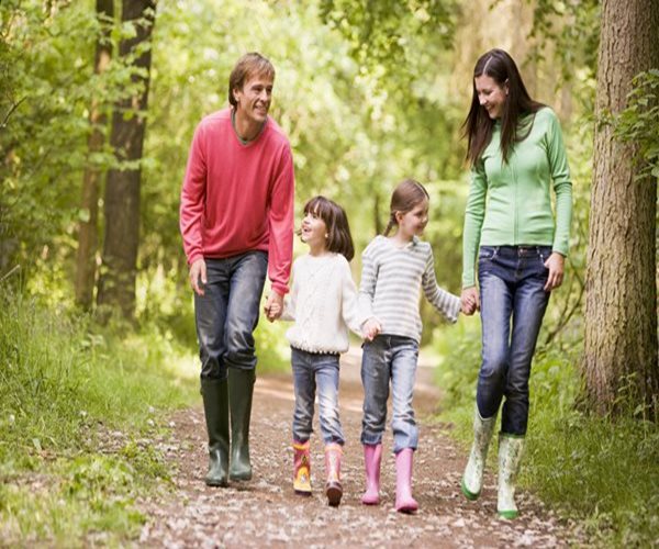 Nature Walks Strengthen Family Bonds
