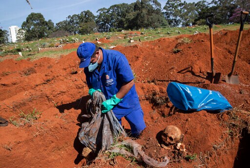 Sao Paulo Cemeteries to Dig up Graves for Coronavirus Space