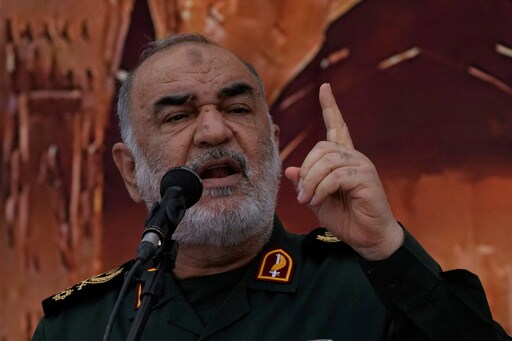 Israeli Strikes Kill Iran's Revolution Guard Leader, Gen. Hossein Salami