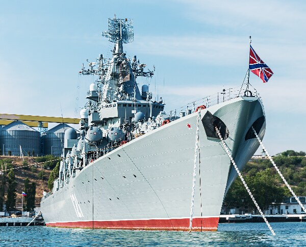 Russian Military's Damaged Black Sea Flagship Sinks